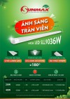 Đèn LED Mica SLL9036W - Ánh sáng tràn viền tinh tế